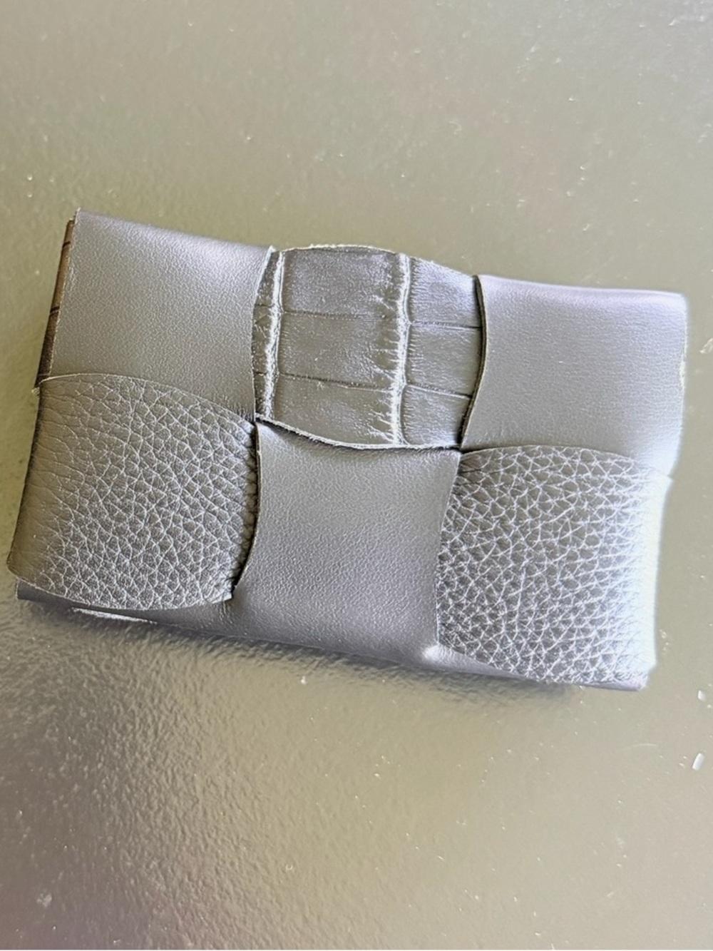 Polène Card Holder in Duo Black